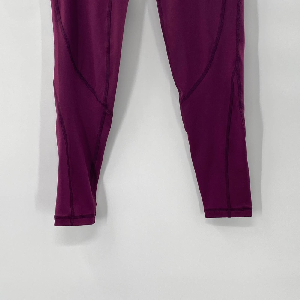 Free People Movement High-Rise Ankle Solid Plie All Day Legging Purple Sz XS NWT - Picture 9 of 13